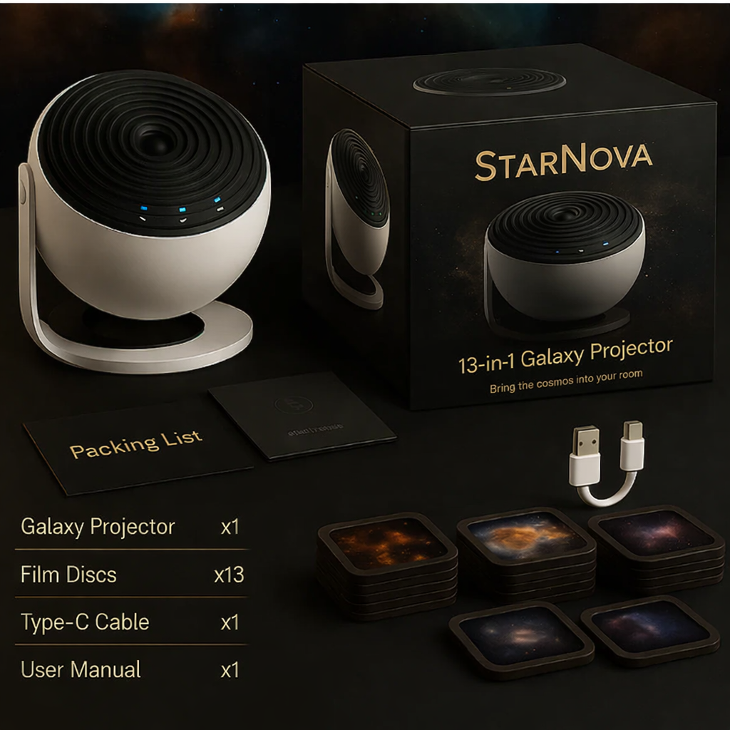 StarNova™ | 13-in-1 Galaxy Sky Projector