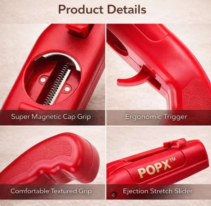 POPX™ | Bottle Cap Launcher Opener