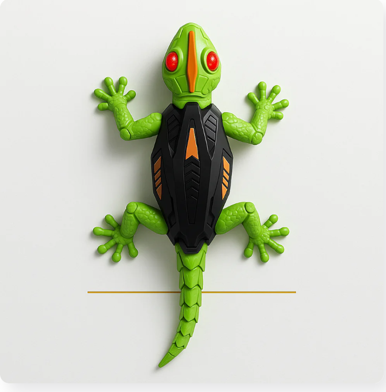 GravityLizard™ Anti-Gravity Wall-Climbing RC Bot