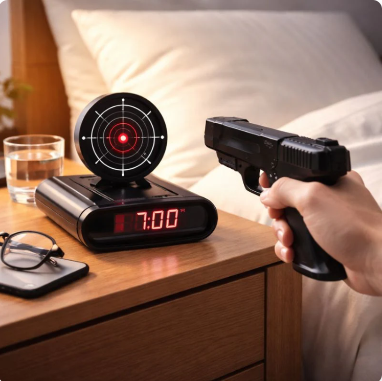 TRIGR™ | Laser Target Alarm Clock