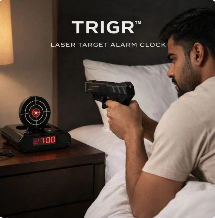 TRIGR™ | Laser Target Alarm Clock