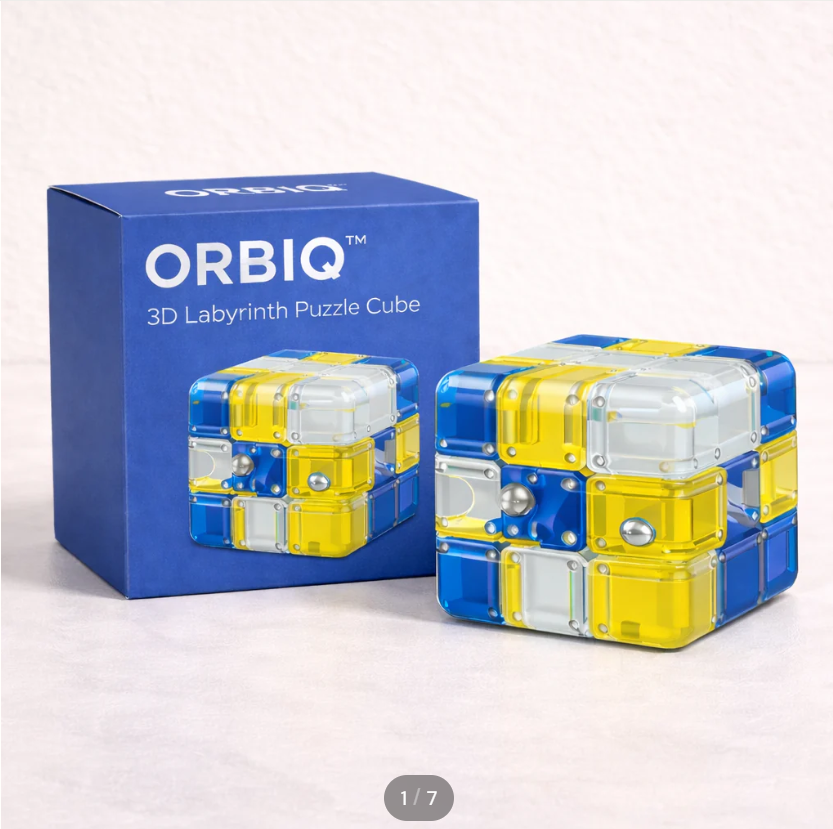 ORBIQ™ 3D Labyrinth Puzzle Cube
