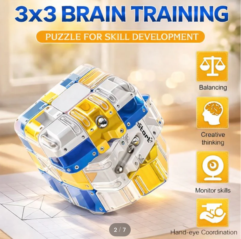 ORBIQ™ 3D Labyrinth Puzzle Cube