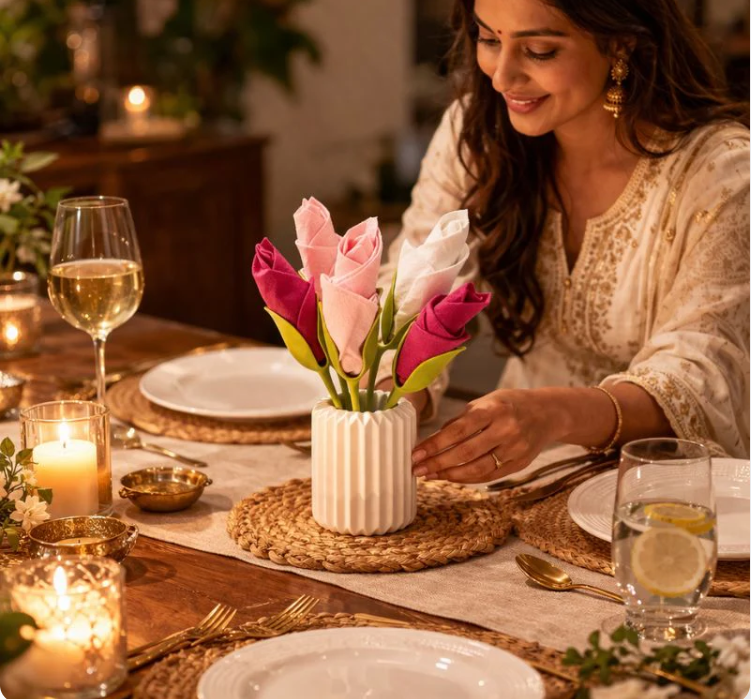 FLORIX™ Flower-Style Napkin Shapers