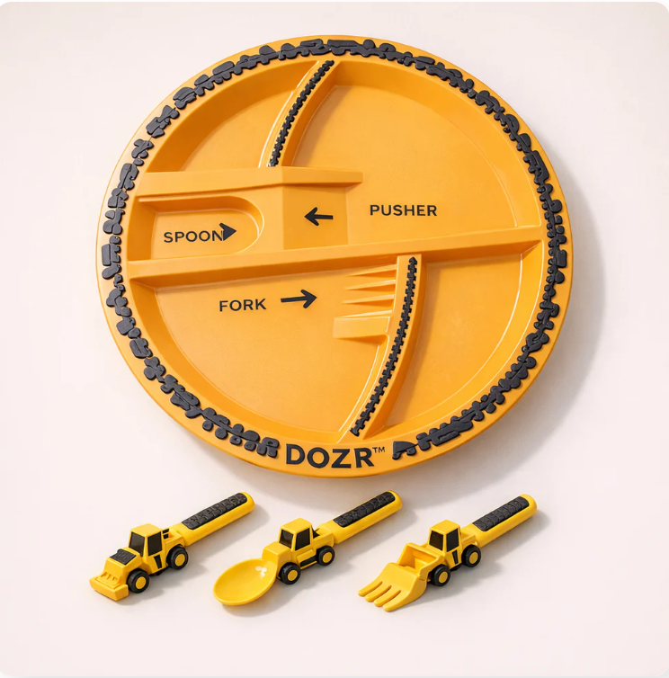 DOZR™ Construction Self-Feeding Plate Set