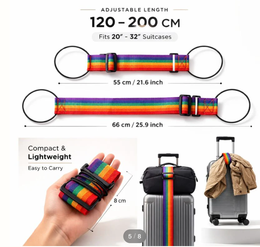 Travo™ | Adjustable Luggage Strap