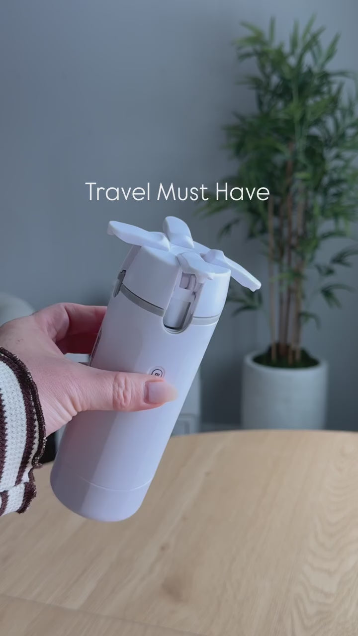 Dispensa™ 4-in-1 Rotating Travel Dispenser